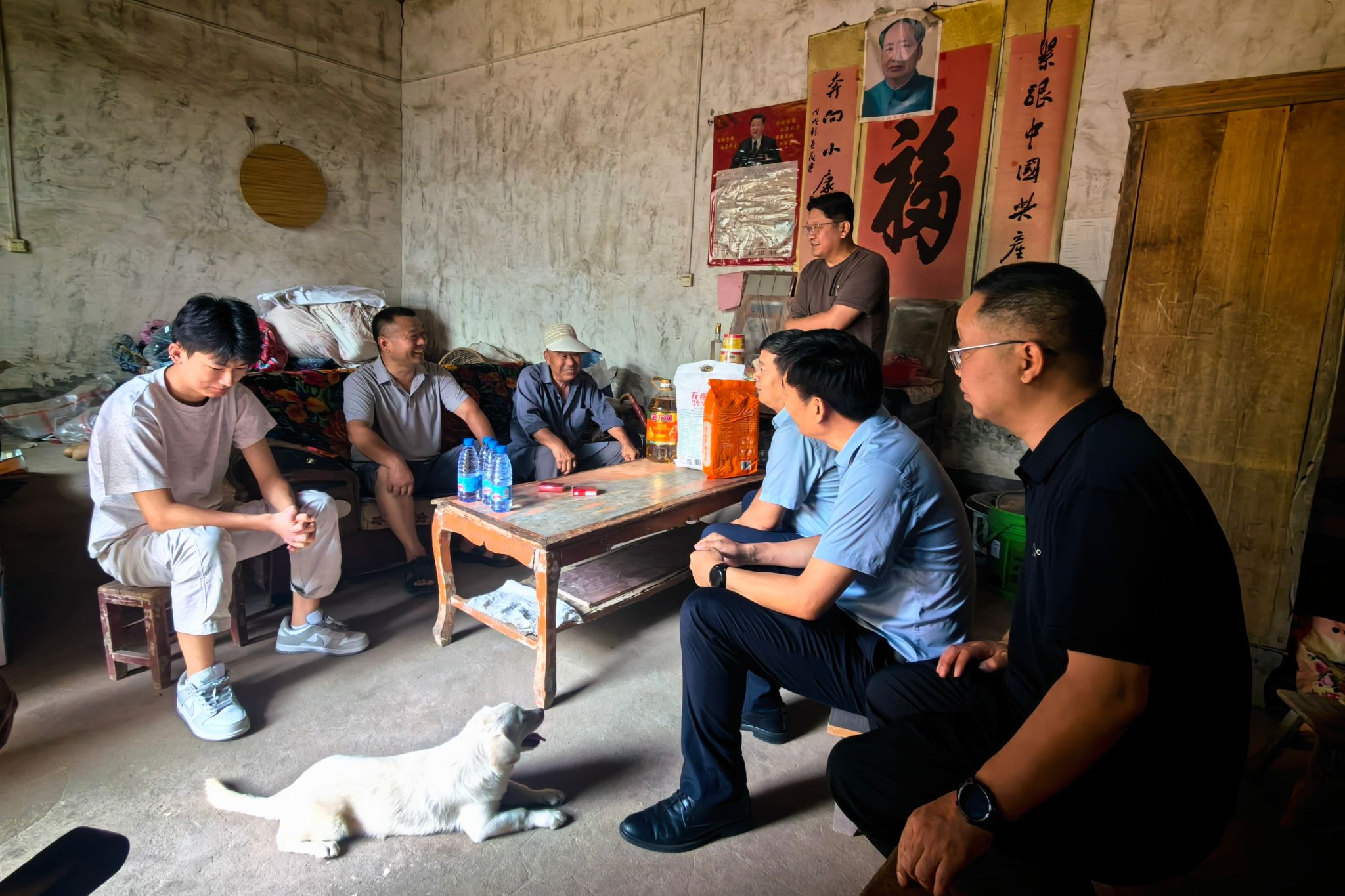 抵达炉坊村后